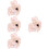 4Ensembles Clips Oreilles Enfant Rose Bijoux Sans Percer 7