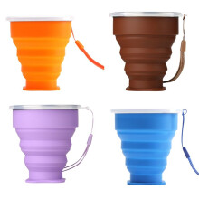 Folding Cup Water Cup Travel Telescopic Cup Portable Outdoor Coffee Hand Cup Gargle Folding Cup