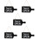 5Pièces Panneaux Suspendus Ouvert Fermé Décoration Commerce 9