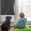 2Pcs Black Mesh Sunshade Curtains Lightweight Balcony Decor 8