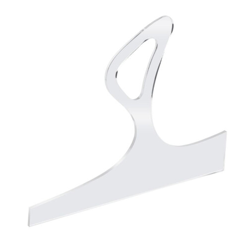 Charcuterie Template Acrylic Handle Cutting Board Router Template Straight Angled Tracing Stencils Guide Tools B