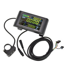 SW900 LCD Display Meter Control Panel 24 36 48V 52V 60V Electric Scooter 5 Pins Plug Riding Speed Power Display.