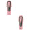 2Ensembles Fer À Main Portable Couleur Rose 5
