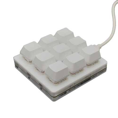 9-Key  Mechanical Keypad Select All Copy Paste Custom Shortcut Key One-Key Password Mechanical Osu Game