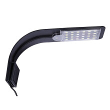 X5 Luce per Acquario per Acquario con Piante Acquario 10W Luce A LED per Acquario Illuminazione A LED Luci con Clip Antiappannamento Spina Europea