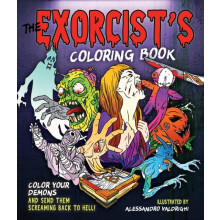 The Exorcists Coloring Book by Alessandro Valdrighi Paperback Book