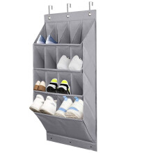 14 Grid Shoes Organizer Rack Door Shoes Organizer for Room Over Door Hanging Storage Holder Bedroom Shoes Storage Bag