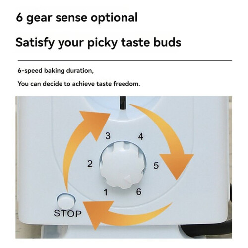 Counter Toaster Breakfast Machine  Kitchen Appliances Maker Waffle Machine for Baking Puff Pastry EU Plug 1