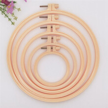 5 Pcs 3 Inch to 8 Inch Embroidery Hoops Set Plastic Round Hoops for Embroidery Sewing and Ornaments Sewing