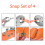 Snap Fastener Kit Adjustable Pliers for Snap Buttons,Snap Fastener Tool Kit with Snap Button Set for Canvas,Boat Covers 3