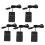 5X PC USB Foot  Keyboard Pedal 1