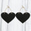 4Pcs Unique Black Blackboard Pendant Hanging Wall Decor Message Board 9