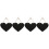 4Pcs Unique Black Blackboard Pendant Hanging Wall Decor Message Board 2
