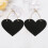 4Pcs Unique Black Blackboard Pendant Hanging Wall Decor Message Board 8