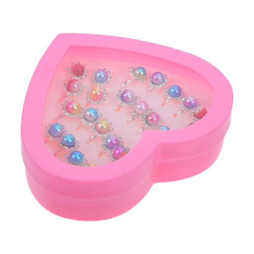 2Sets Strahlende - Und Strass Kinder- Spielringe Im 1