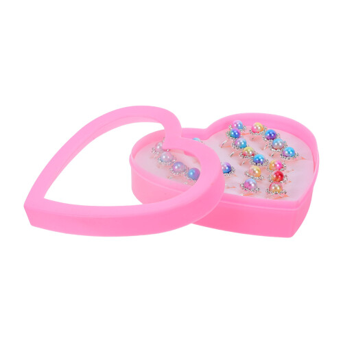 2Sets Strahlende - Und Strass Kinder- Spielringe Im 2