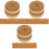 6Rolls Durable Chocolate Foam Corner Molding Trim Self-Adhesive 5