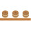 6Rolls Durable Chocolate Foam Corner Molding Trim Self-Adhesive 6