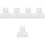 15Pcs White PVC 3D Wall Panels for Interior Wall Decor and Backdrop 6