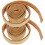 6Rolls Durable Chocolate Foam Corner Molding Trim Self-Adhesive 3