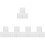 15Pcs White PVC 3D Wall Panels for Interior Wall Decor and Backdrop 7
