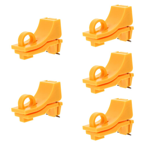 15Stk Robust Orange Lockout-Bügel Für Schaltsicherungen 2