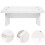 2St Wit Voetsteun Ergonomisch Home Kantoor Decoratief 11