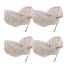 16Pcs Replacement Basket Liners for Wicker & Wire Baskets Beige Cloth