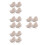 16Pcs Replacement Basket Liners for Wicker & Wire Baskets Beige Cloth 5