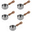 5Stk Milchkännchen Mit Holzgriff Silber Haushaltskaffeekanne 9