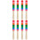 4Paare Holz Drumsticks Bunt Percussion Instrument Sticks 7