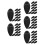60St Universele Zwarte Plugs Voor Frame Interne Routing 5