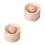 2Stk Naturholz Dumpling Khaki Für Teigformen 8