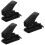 3Pcs Manual Hole Puncher Black Plastic Iron Office Planner Craft Tool 9