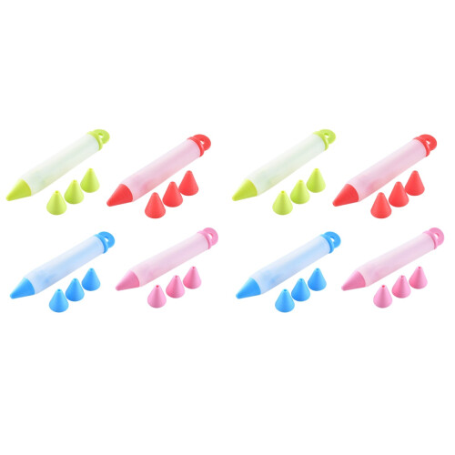 32Pcs Silicone Piping Pen Kit for Home Baking Cake Cookie Decorating 1