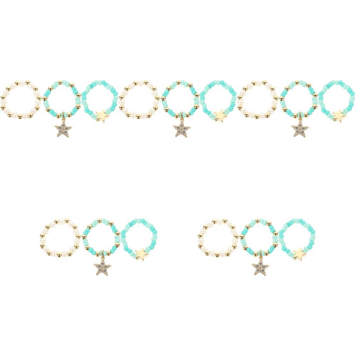 5Sets Watchstrap Legierung Ringe Leichter Schmuck 2