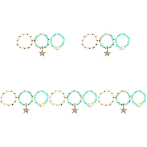 5Sets Watchstrap Legierung Ringe Leichter Schmuck 1
