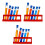 15Pcs Small Plastic Test Tubes with Lid and Rack for Scientific Use 5