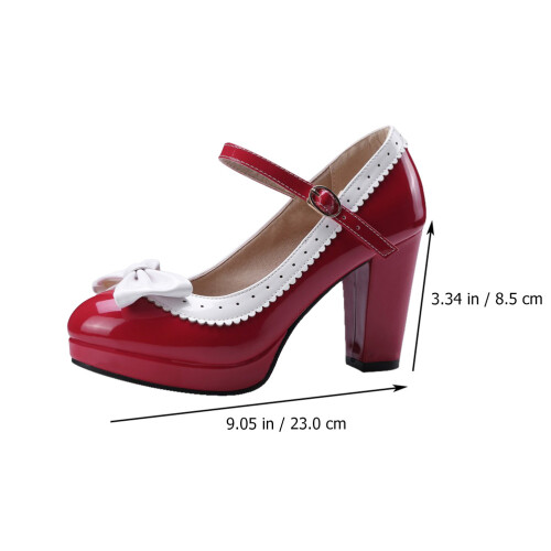 1Paar High Heels Damenschuhe Elastisch Komfortabel 1