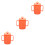 3Pcs Toddler Cups with Reusable Silicone Easy Grip Cups 6
