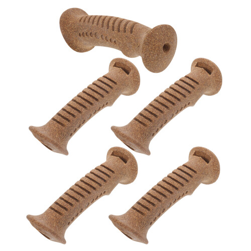 25Pcs Cork Handle Replacement for Trekking Poles Light Brown Soft Grip 1