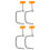 4Stk Pastamaschinen Fixierklemmen, Robust & 6
