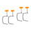 4Stk Pastamaschinen Fixierklemmen, Robust & 7