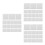 1500Pcs Silver Aluminum Chocolate Wrappers Foil for Candy Packaging 4