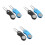 6Pcs Professional Golf Divot Fixer Tools with Ball Markers 6