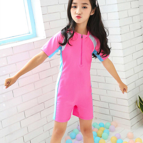 Combinaison Rose Natation Enfant Confort Été Bébé 2