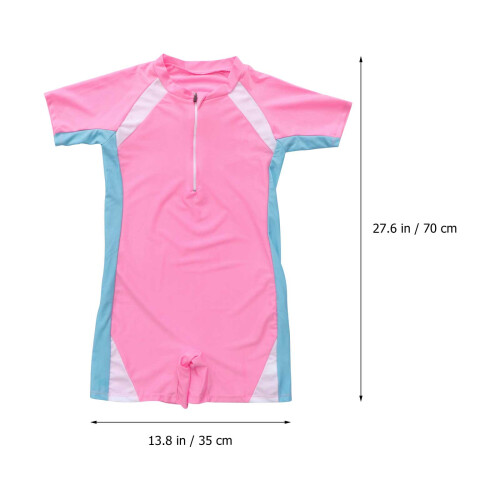 Combinaison Rose Natation Enfant Confort Été Bébé 1