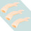 9Stk Props Beige Kunststoff Für Close-Up Tricks Und Shows 3