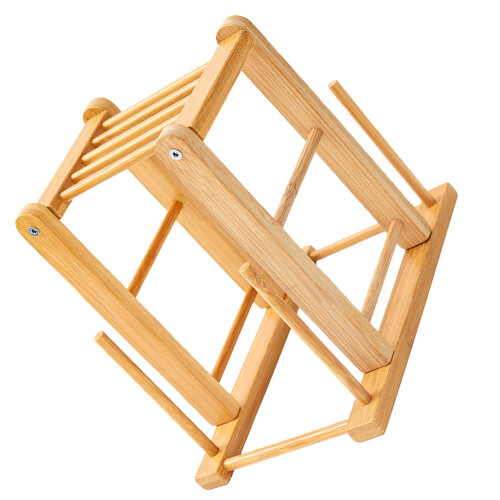 2Pièces Support En Bois Pour Couteaux À Découper