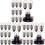 30Pcs Multi Color E10 Mini Light Bulbs Glass Alloy Replacement Kit 2
